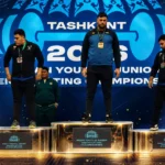 الرباع السوري علي محمد يتوج بذهبية بطولة آسيا لرفع الأثقال للشباب