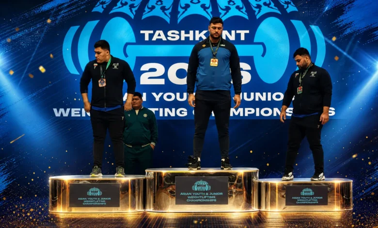 الرباع السوري علي محمد يتوج بذهبية بطولة آسيا لرفع الأثقال للشباب