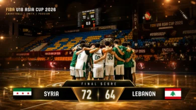 منتخب سوريا للشباب بكرة السلة