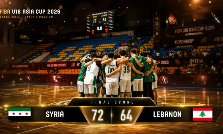 منتخب سوريا للشباب بكرة السلة