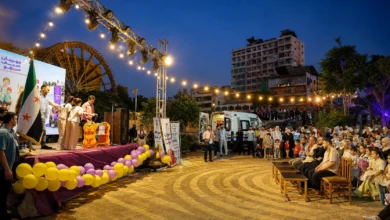 مهرجان صيف سوريا في حماة: عروض مبهرة ومفاجآت للأطفال