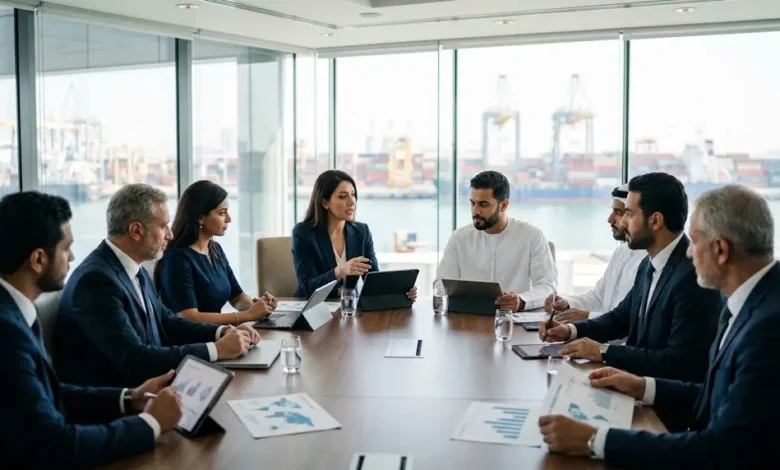 اجتماع عمل استراتيجي لممثلي قطاعات مجلس المصدرين السوريين لمناقشة خطط التصدير والتجارة الخارجية.