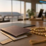 إعفاء الحجاج والمعتمرين السوريين من رسوم الإقامة في السعودية - وثائق سفر وجواز سفر على مكتب مكتبي